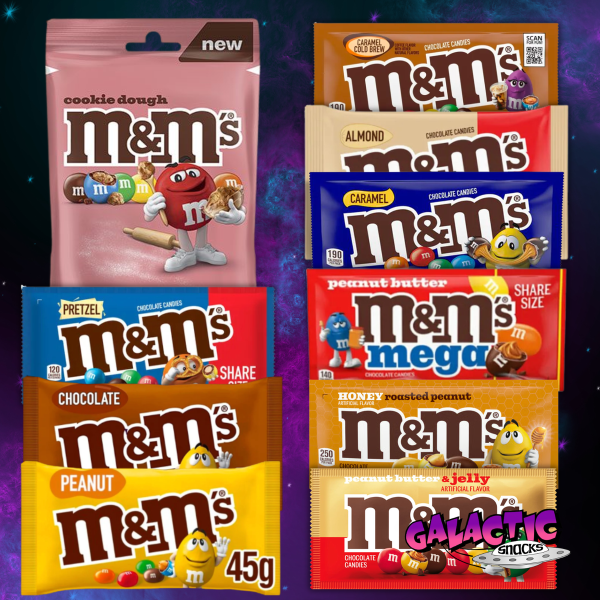 The Ultimate M&M's Bundle (Limited Edition) – Galactic Snacks