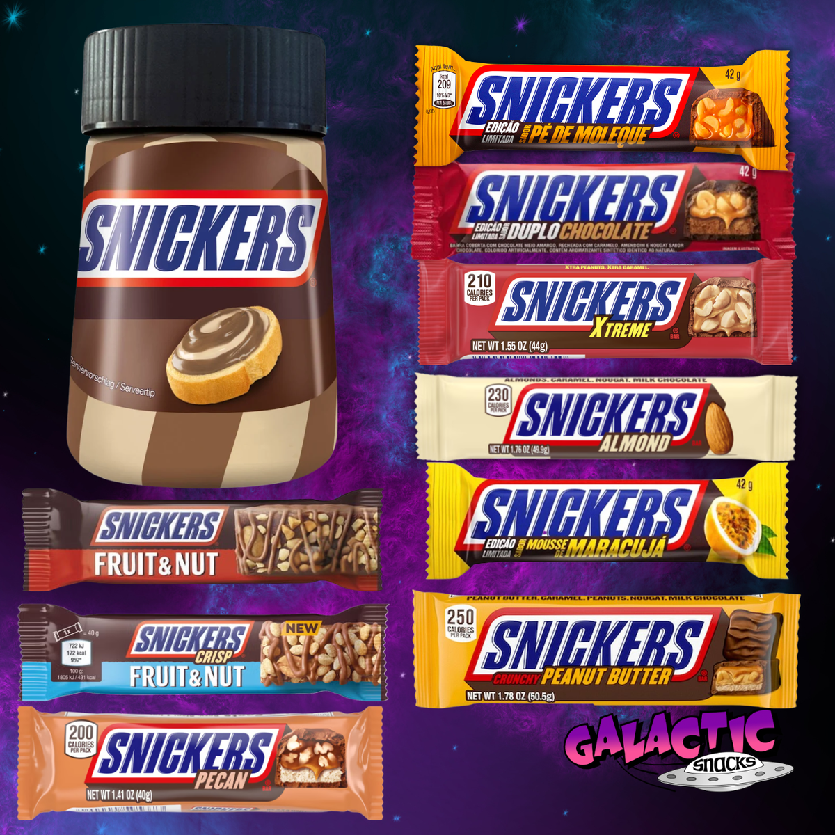 Order The Ultimate Snickers Bundle (Limited Edition) – Galactic Snacks