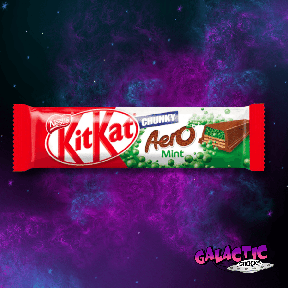 Kit Kat Aero Mint 45g (Australia) Galactic Snacks