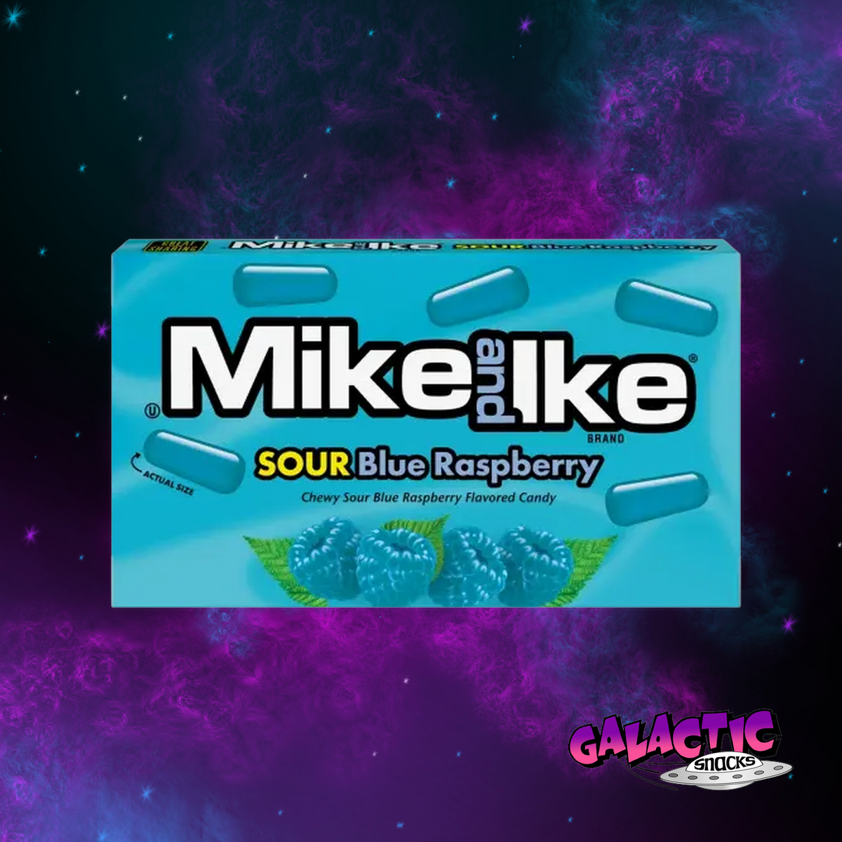 Mike & Ike - Sour Blue Raspberry (Limited Edition) - Theater Box