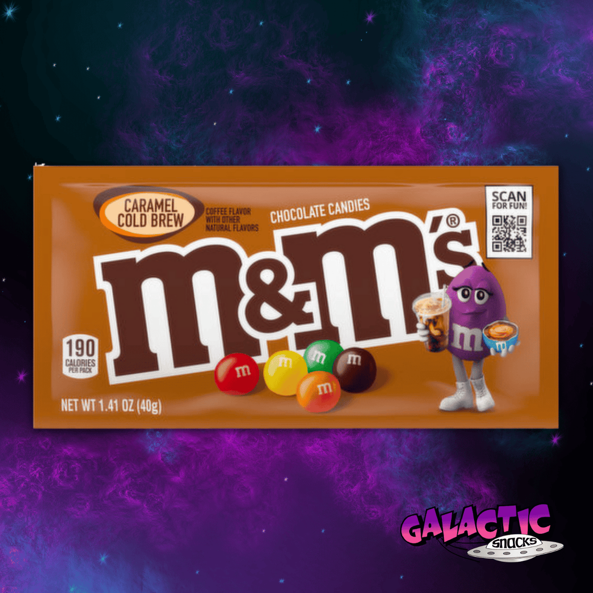Caramel Cold Brew M&Ms - 1.41oz (Limited Edition) – Galactic Snacks