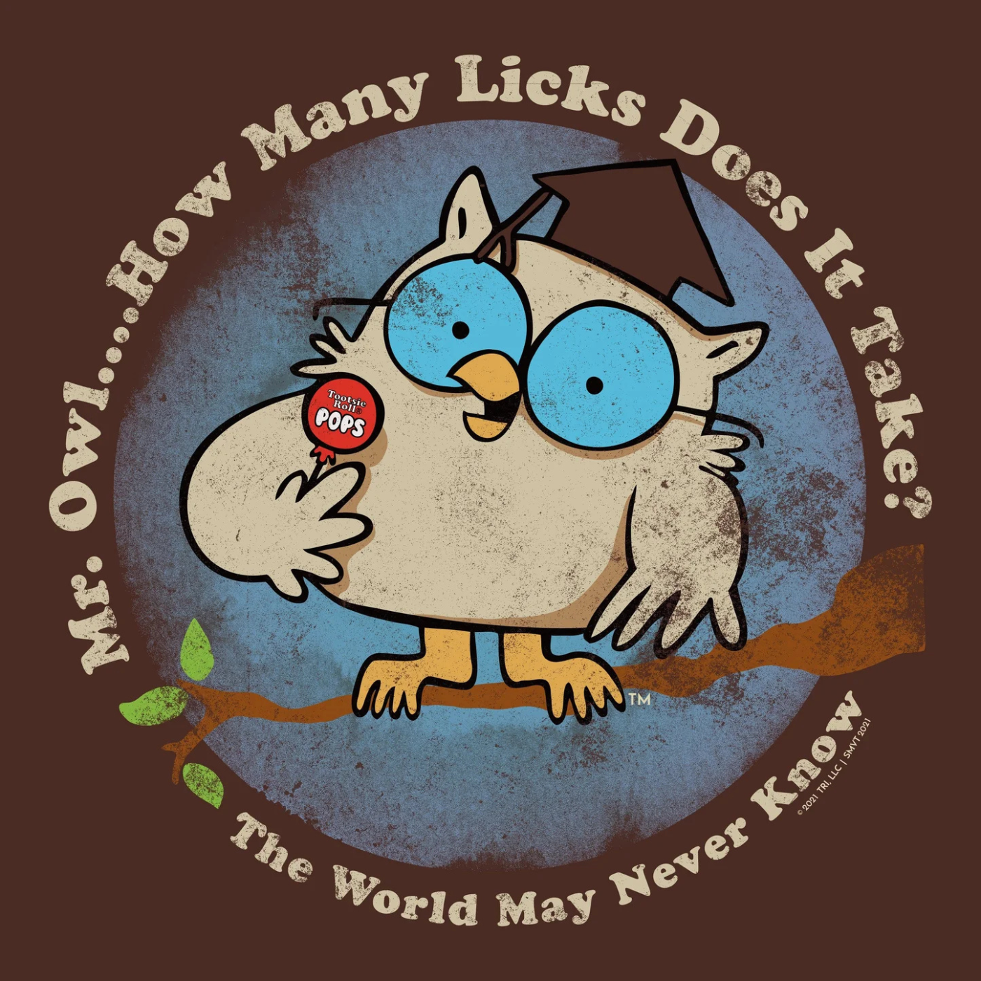 Tootsie Pop® Vintage Mr. Owl Retro T-Shirt