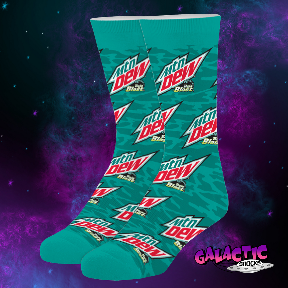 Crazy Socks - Baja Blast Mountain Dew