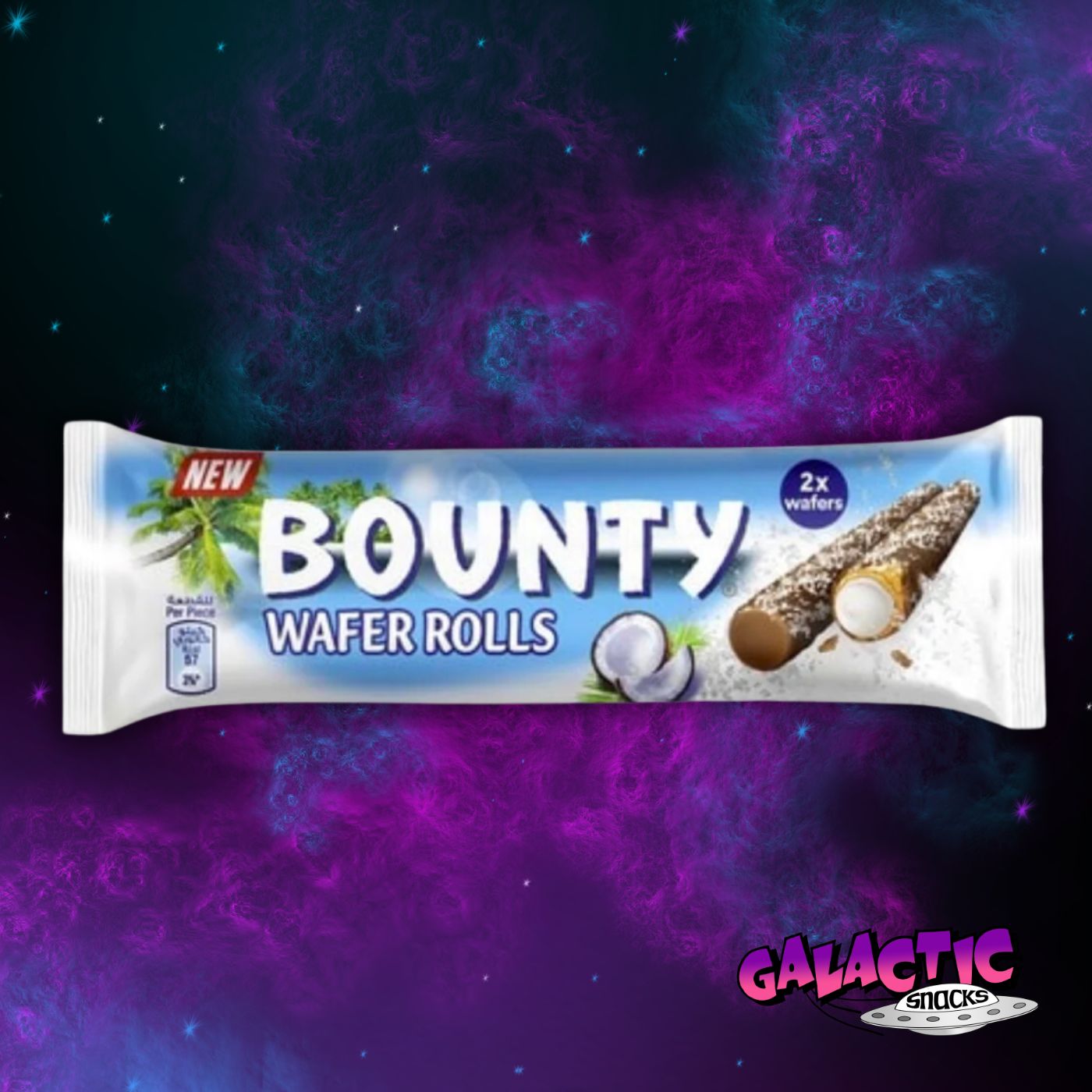 Bounty Wafer Rolls - 2 Pack (Egypt)