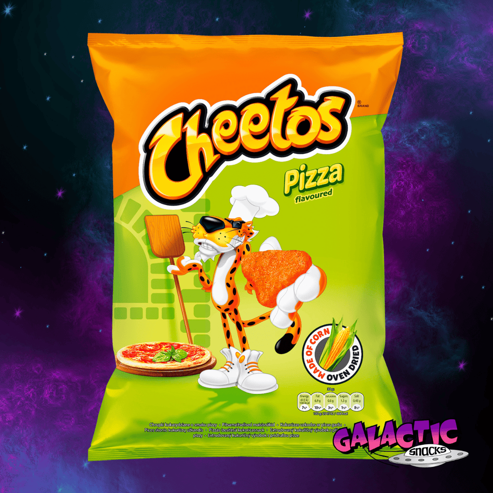
            
                Load image into Gallery viewer, Cheetos Pizza Flavored 160g (Poland)
            
        