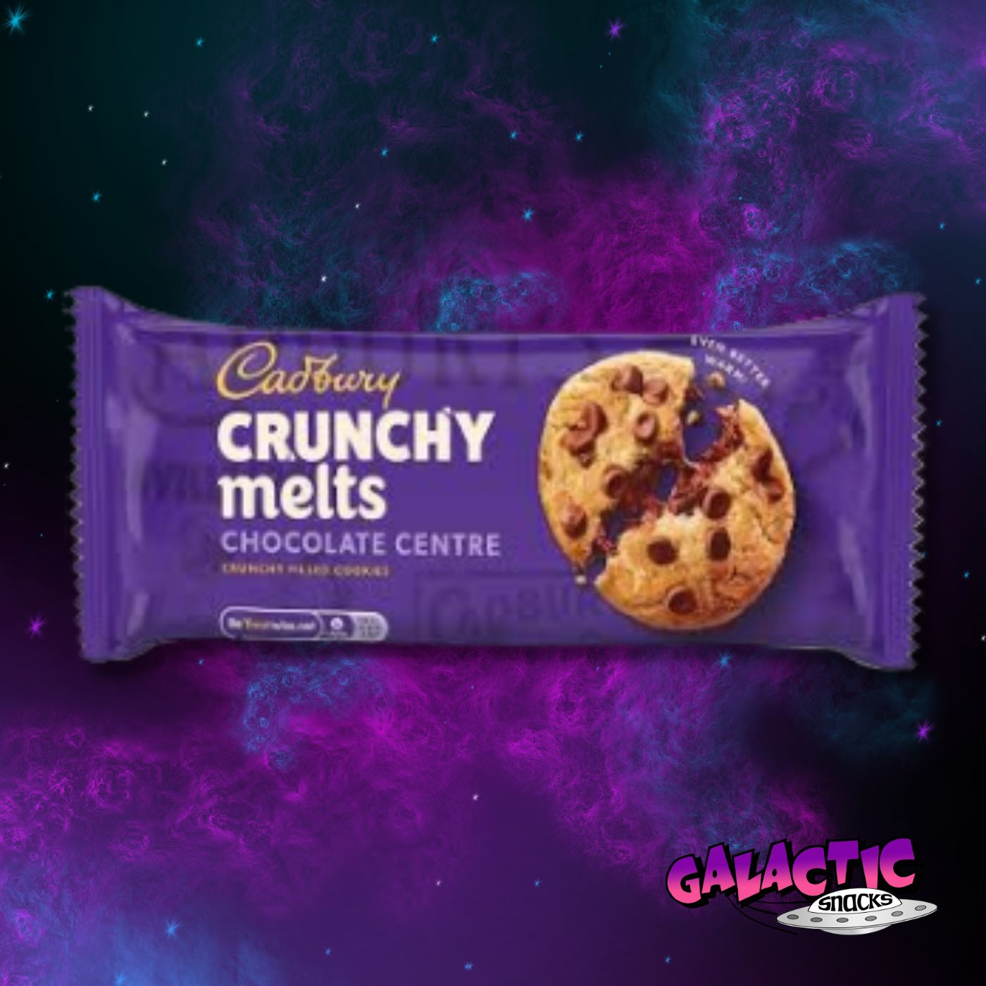 Cadbury Crunchy Melts Cookies - 156g (United Kingdom)