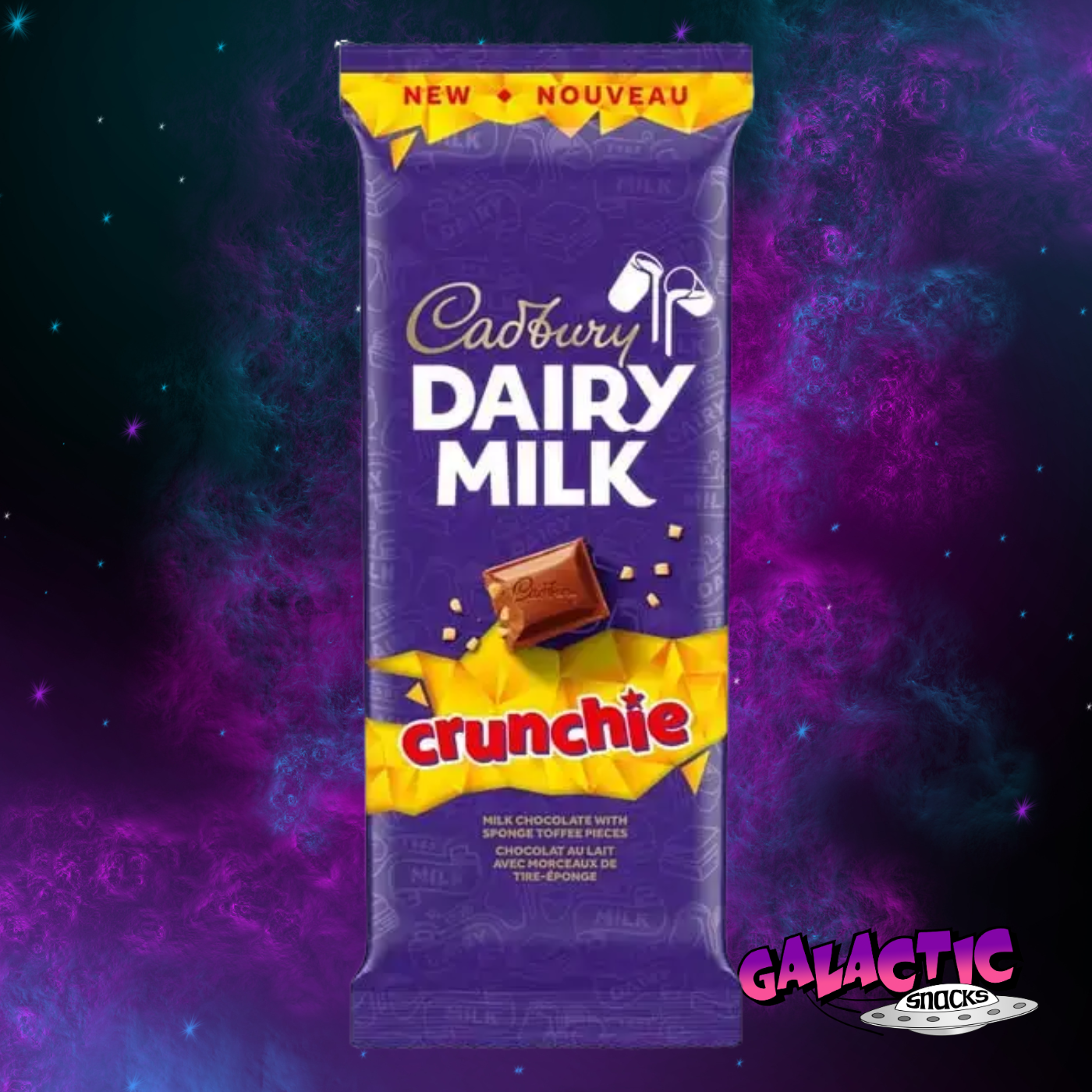 Cadbury Dairy Milk Crunchie - 90g (Canada)