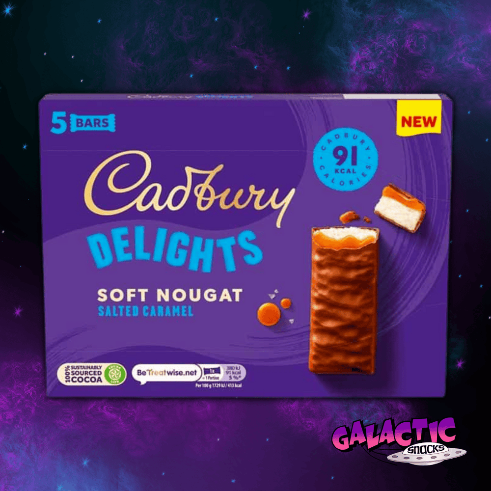 
            
                Load image into Gallery viewer, Cadbury Delights - Salted Caramel - 5 Pack (United Kingdom)
            
        