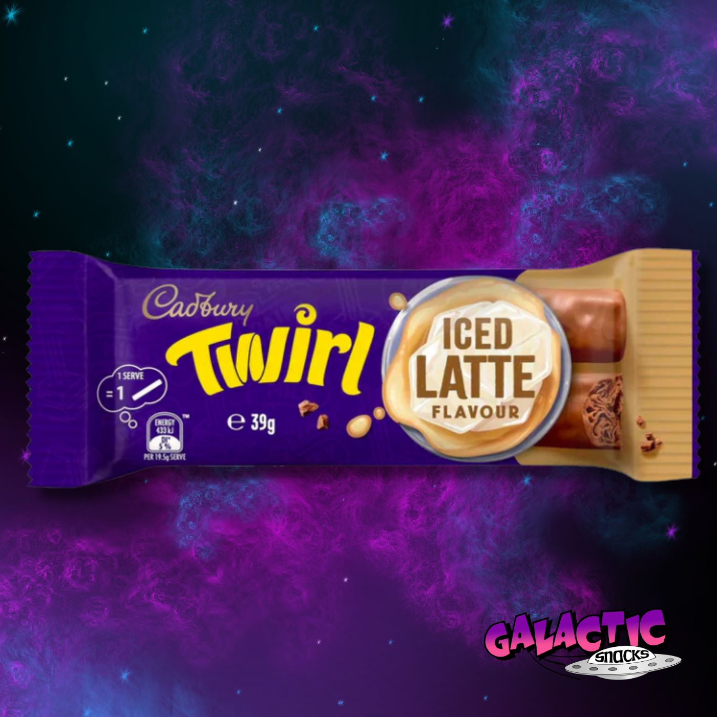 Cadbury Twirl Iced Latte 39g (Australia)