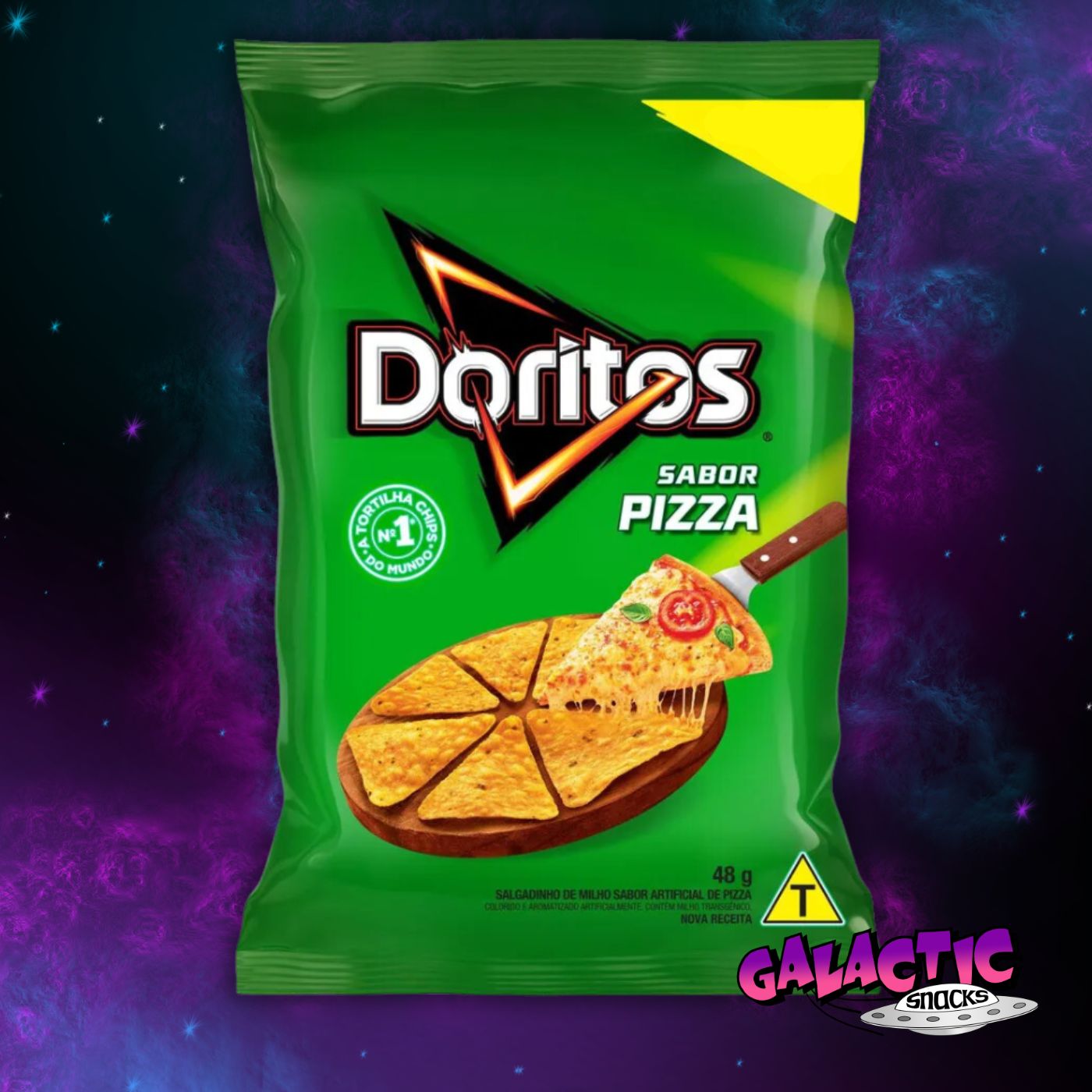 Doritos - Pizza Flavored 78g - (Brazil)