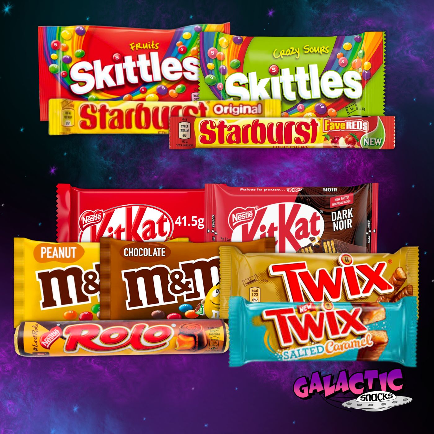 Galactic Snacks Galactic Snacks - New Arrivals - Try Exotic Candy, Chips, Soda, and More!