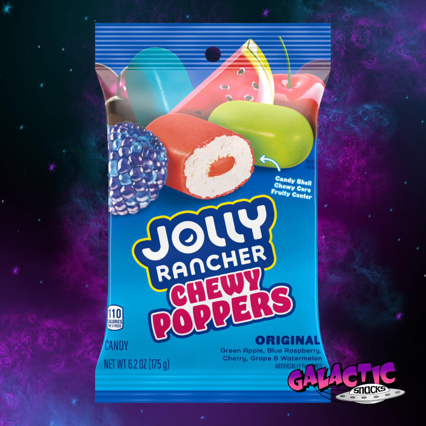 Jolly Rancher Chewy Poppers - 175g