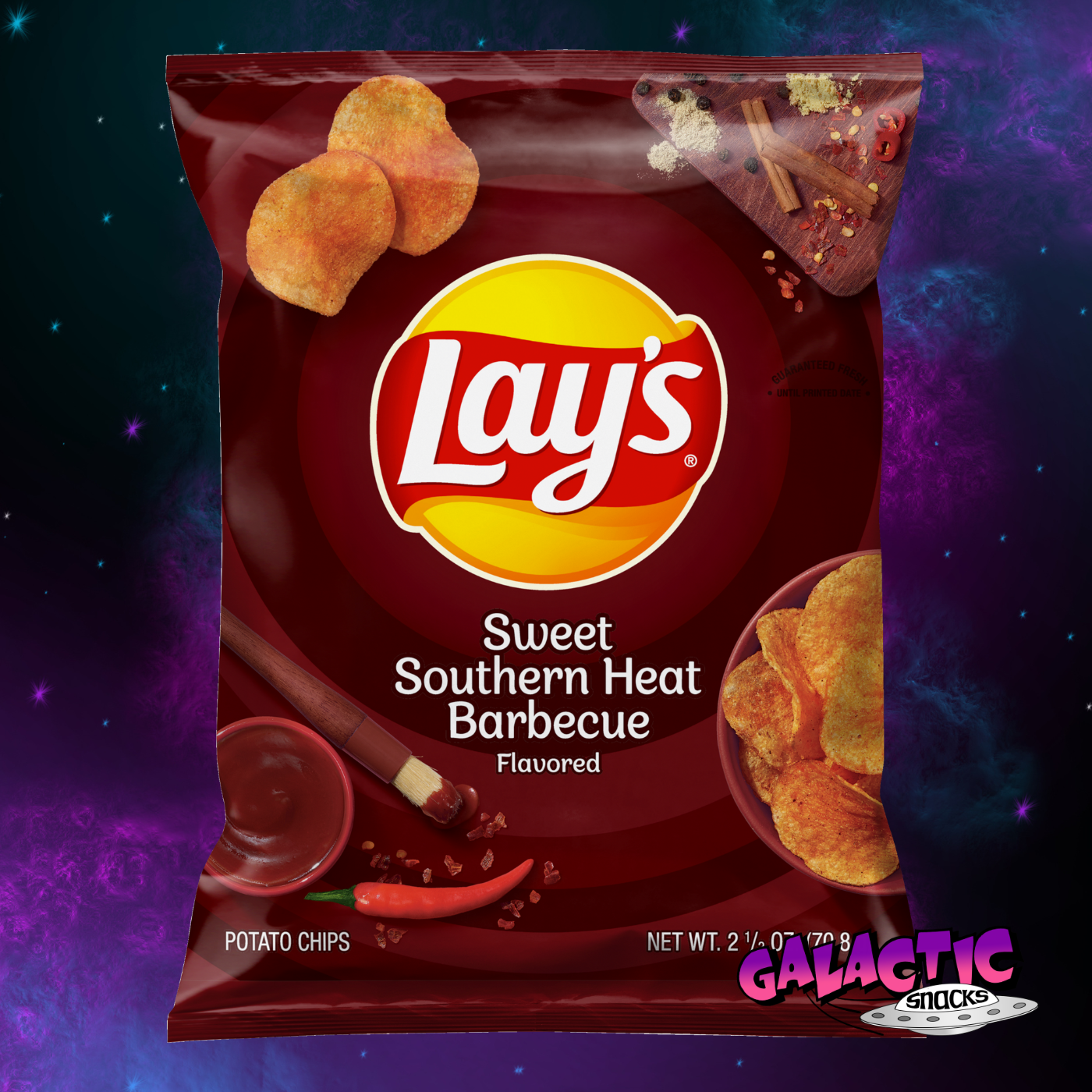 Lay's Sweet Sourthern Heat BBQ - 2.5oz (Limited Edition)