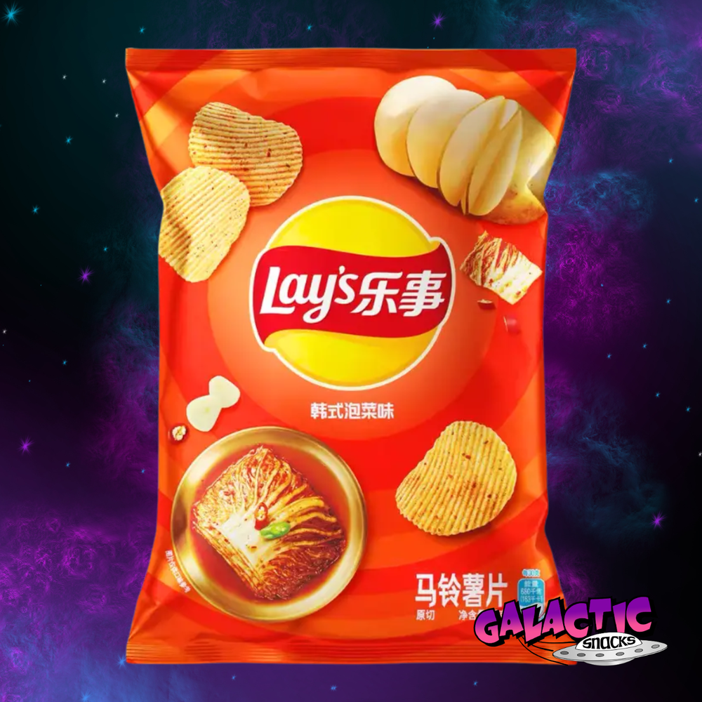 Lay's Kimchi Potato Chips 70g - (China)