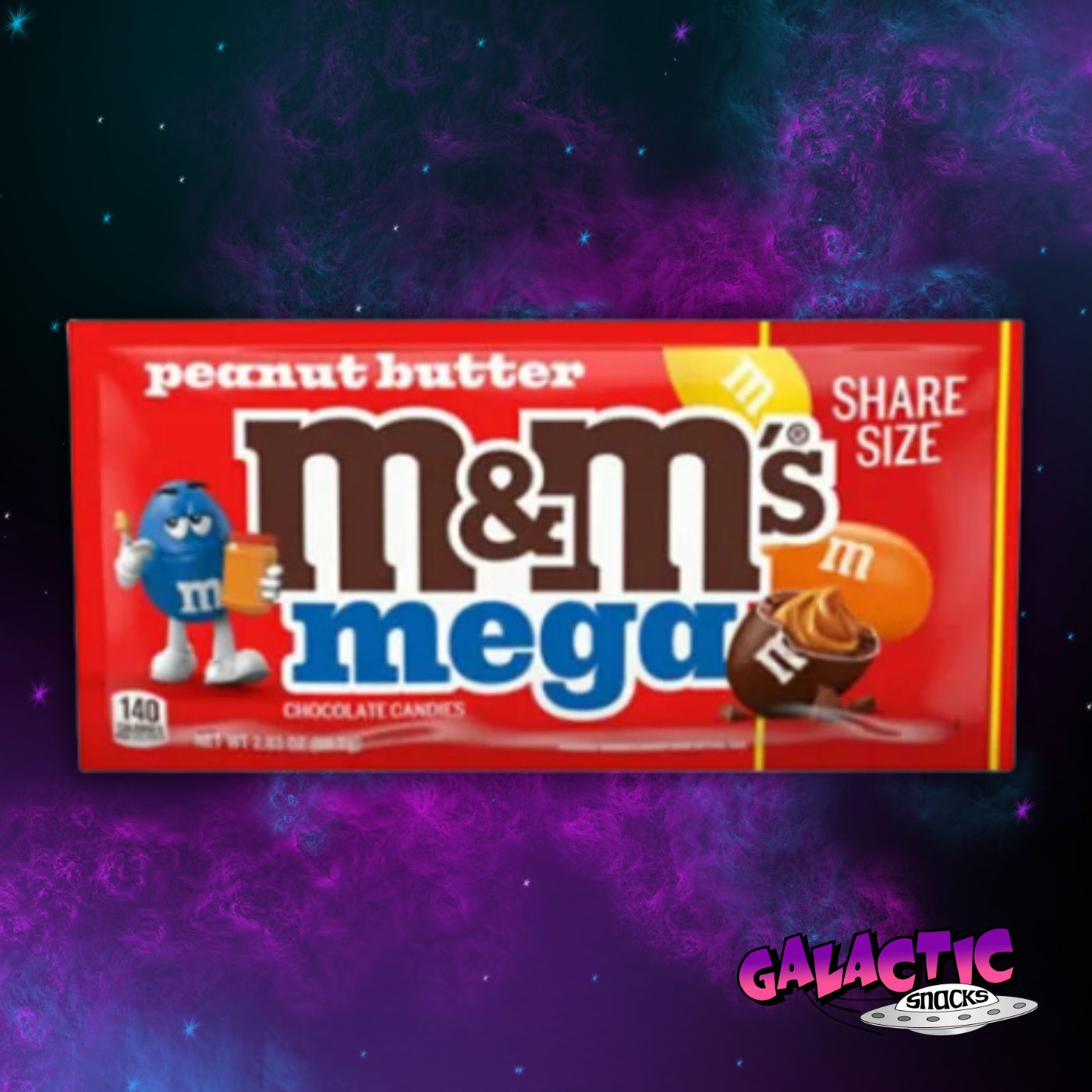 M&M's Mega Peanut Butter - Share Size