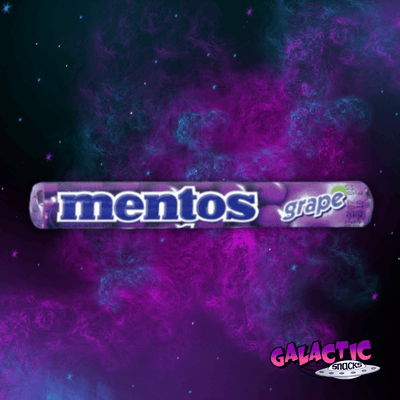 Mentos Grape Flavored - 37g (China)