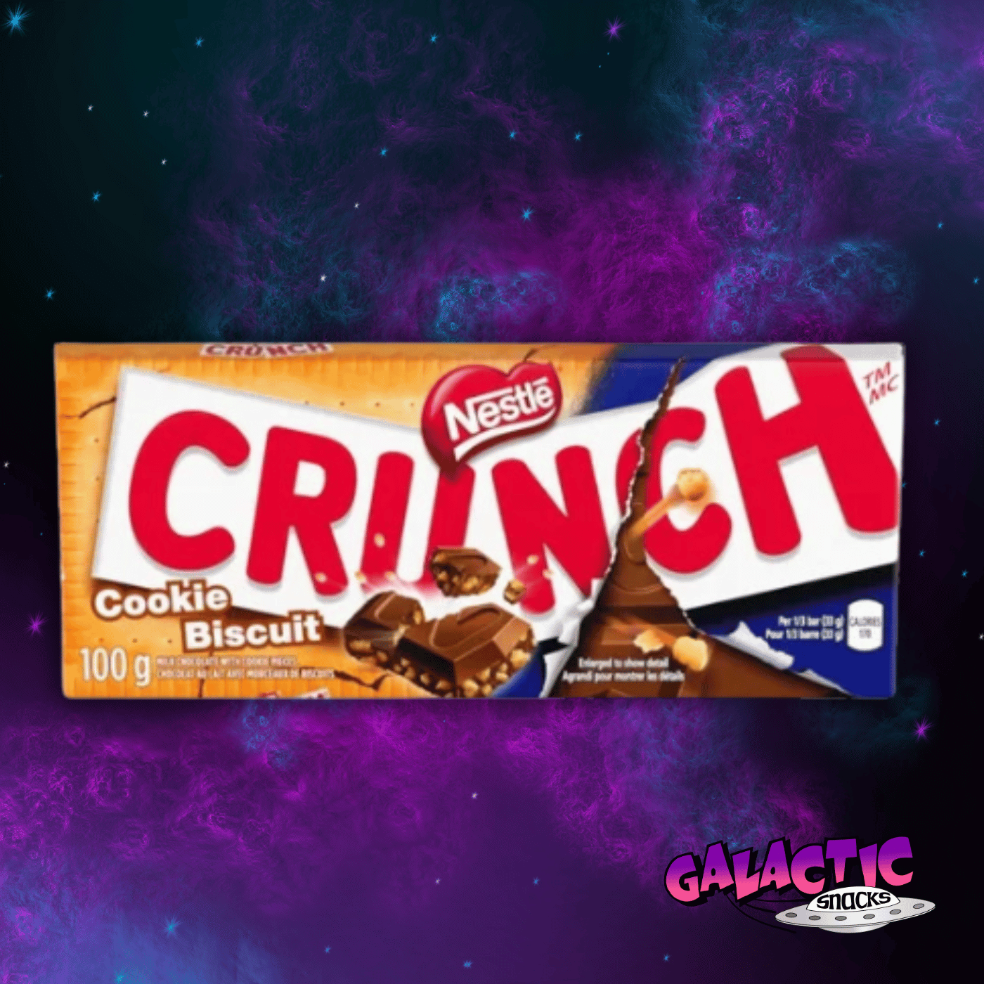 Nestle Crunch - Cookie Biscuit 100g (Canada)