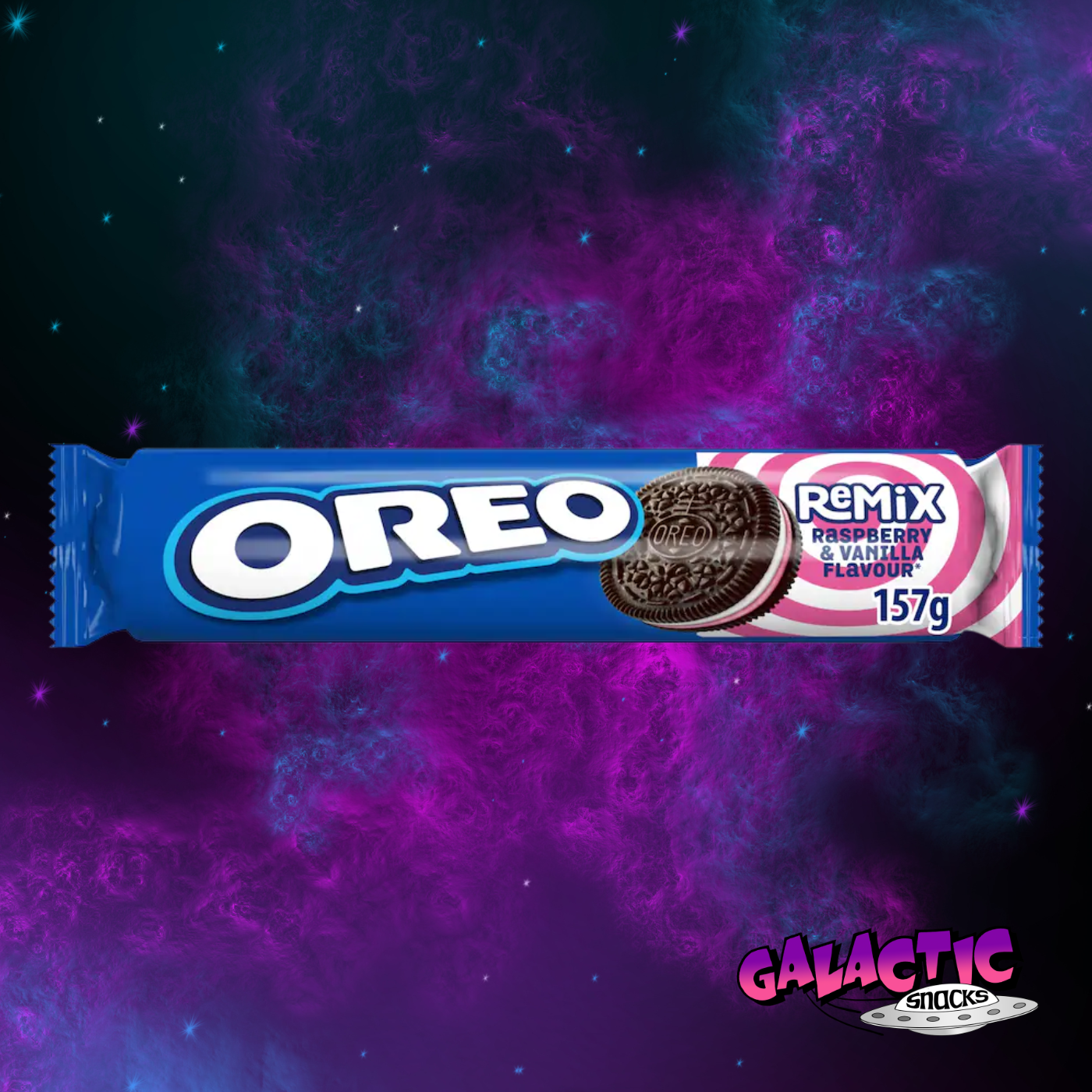 Oreo Remix: Raspberry & Vanilla - 157g (Czech Republic)