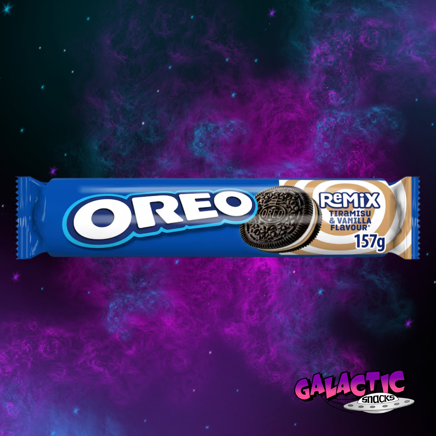 Oreo Remix: Tiramisu & Vanilla - 157g (Czech Republic)
