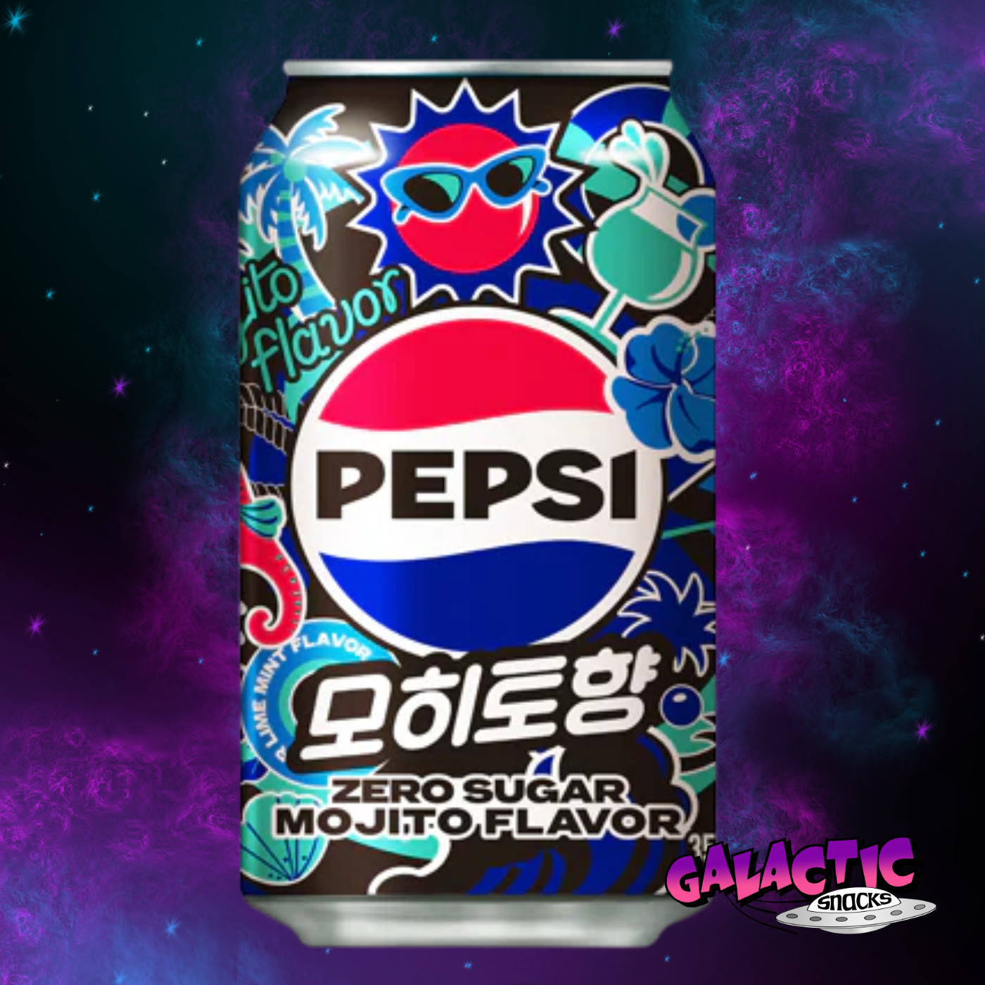 Pepsi Zero Mojito Flavor 355ml (Korea)