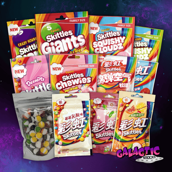 Galactic Snacks The Ultimate Skittles Bundle (Limited Edition) – Galactic Snacks