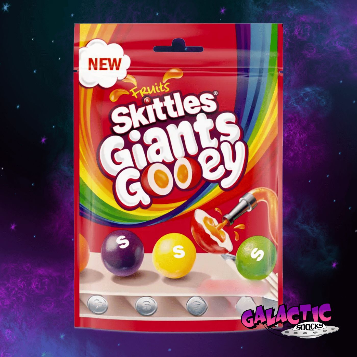 Gooey Skittles Giants - 109g (United Kingdom)