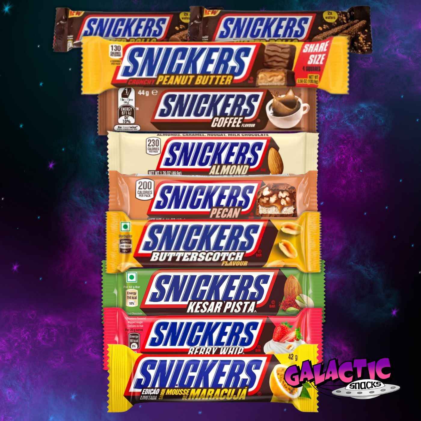 Galactic Snacks Galactic Snacks - New Arrivals - Try Exotic Candy, Chips, Soda, and More!