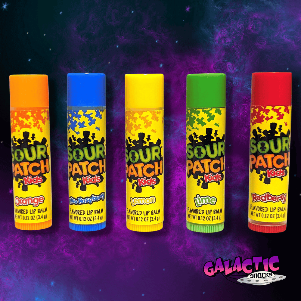 Sour Patch Kids Flavored Lip Balms