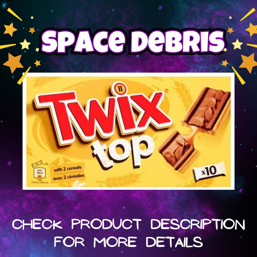 Space Debris - Twix Top Cookie Bar - 10 Pack - 210g - (United Kingdom)