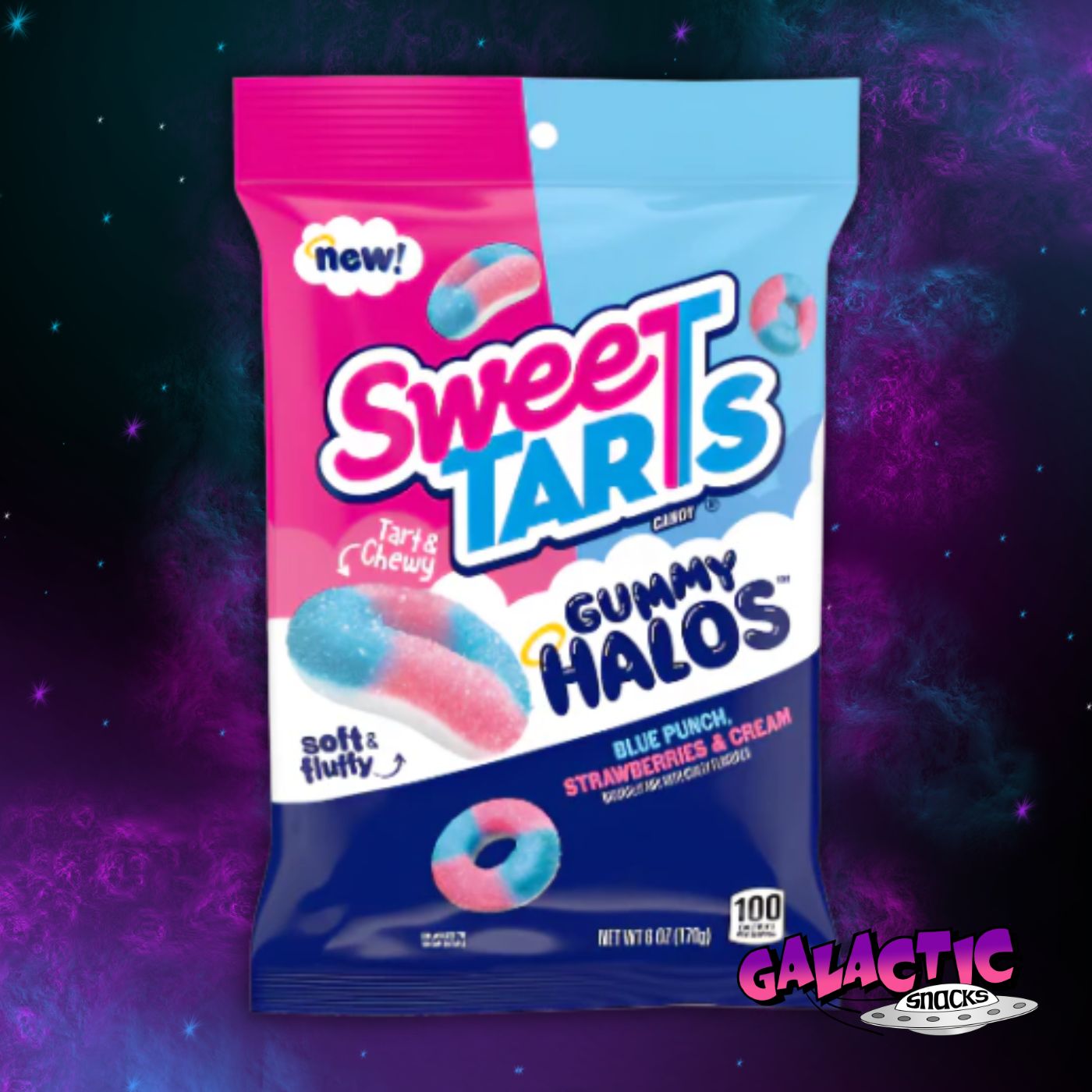 Sweetarts Gummy Halos - 6oz