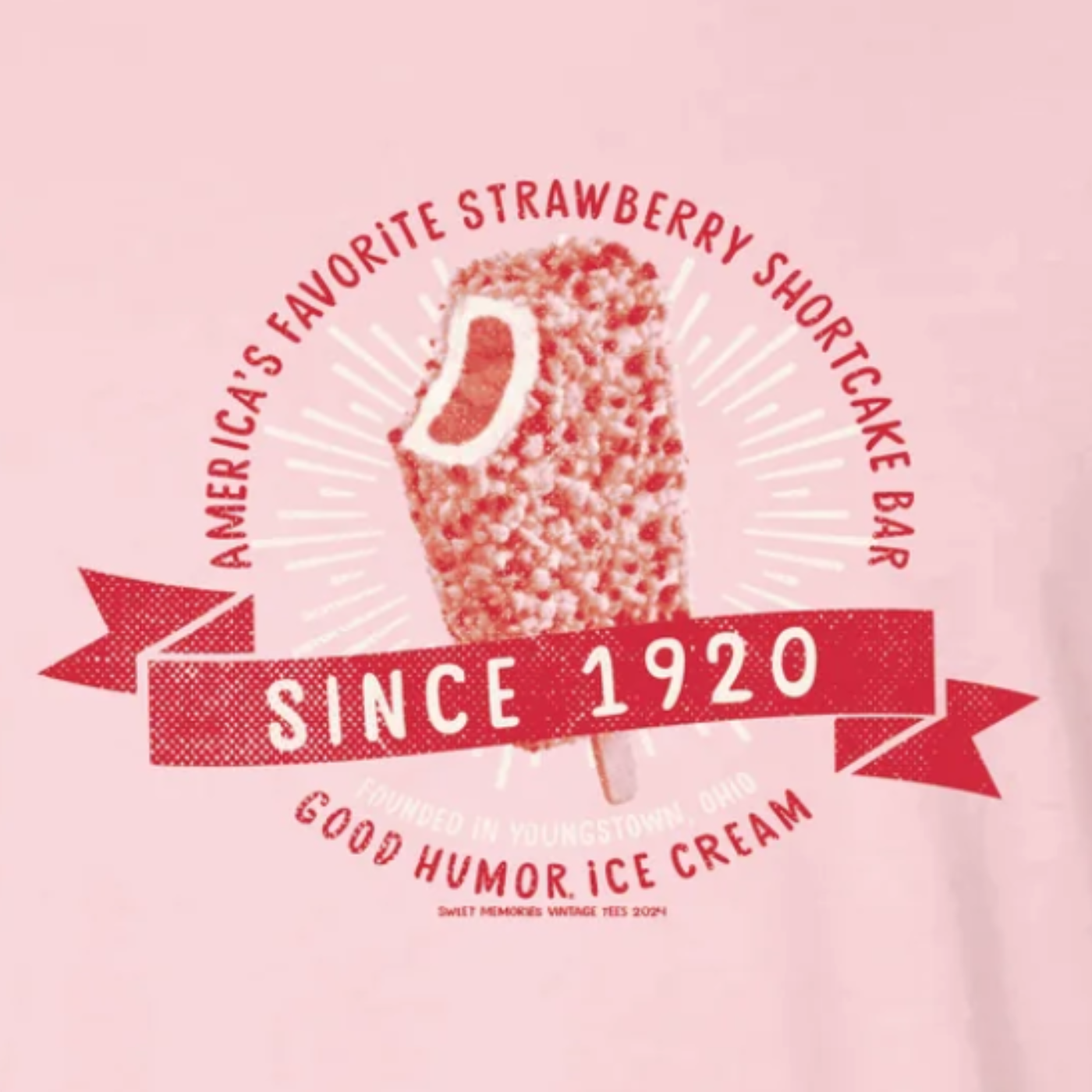 Good Humor™ Ice Cream Strawberry Shortcake T-Shirt