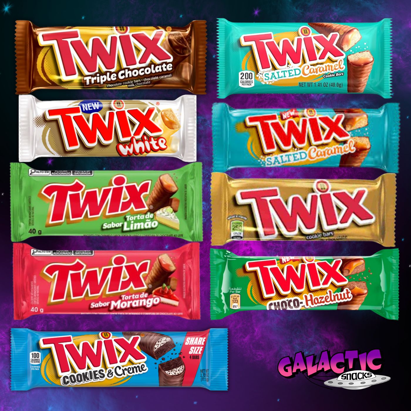 Java Chip Twix Galactic Snacks - New Arrivals - Try Exotic Candy, Chips, Soda, and More!