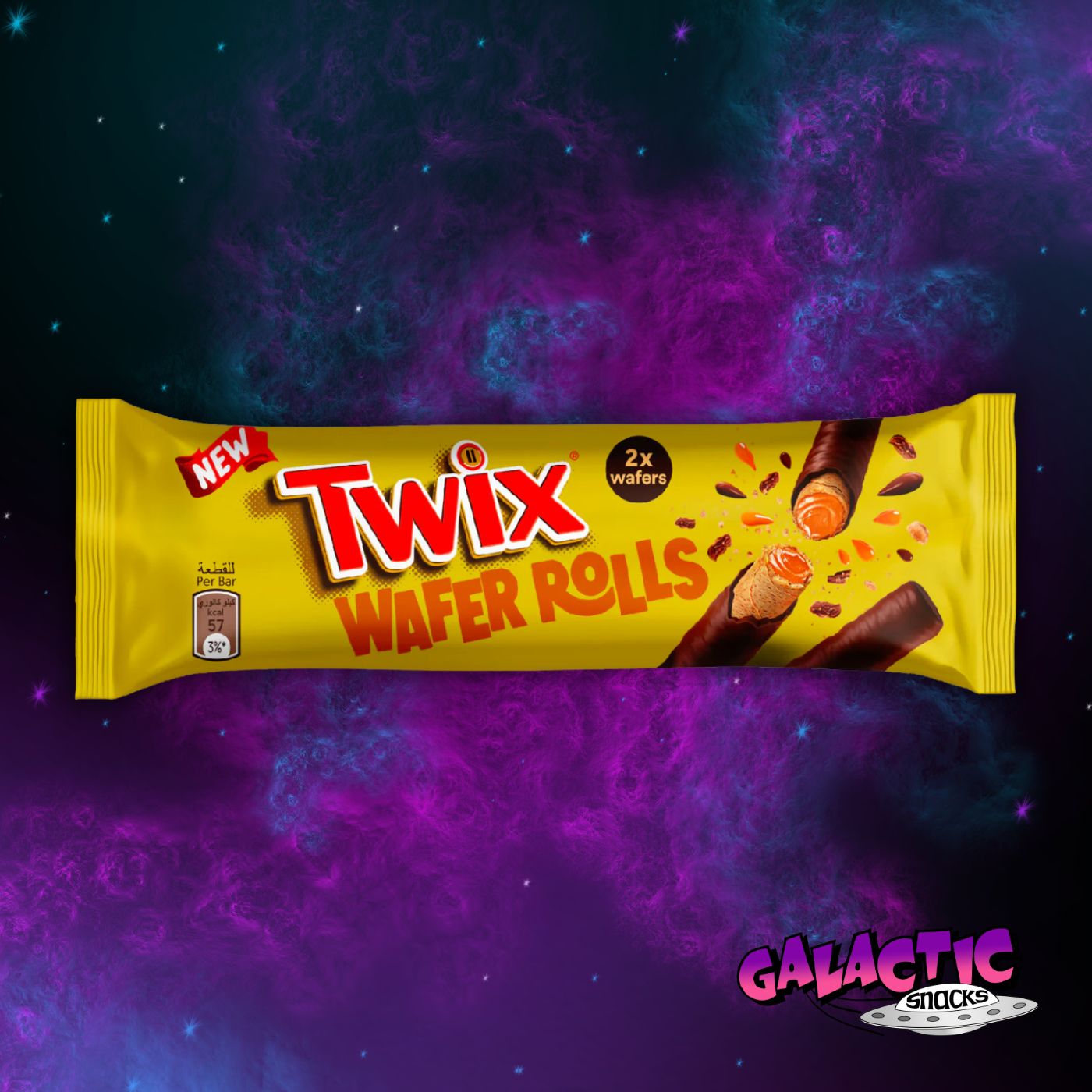 Twix Wafer Rolls - 2 Pack (Egypt)