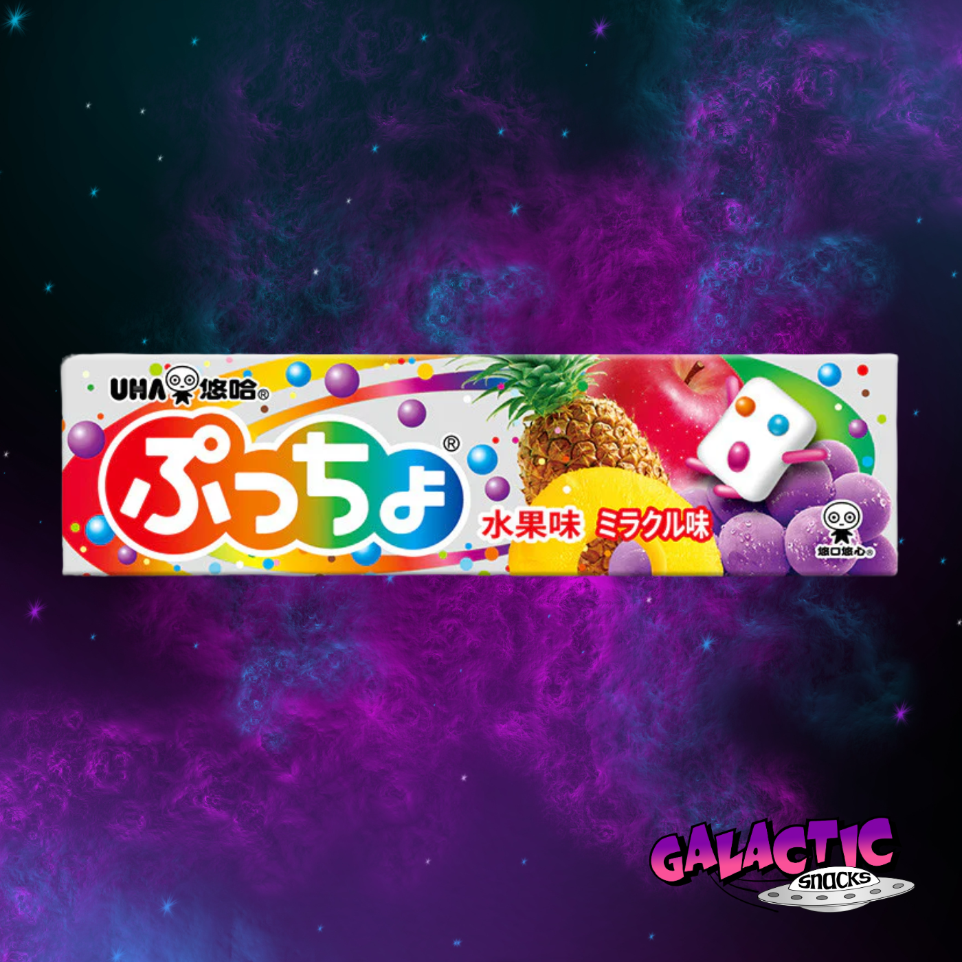 Puccho Chewy Candy - Mixed Fruit - 50g (Japan)