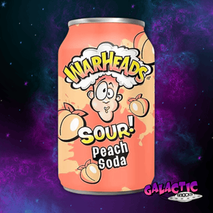 
            
                Load image into Gallery viewer, Warheads Soda - Sour Peach (Limited Edition) 12oz
            
        
