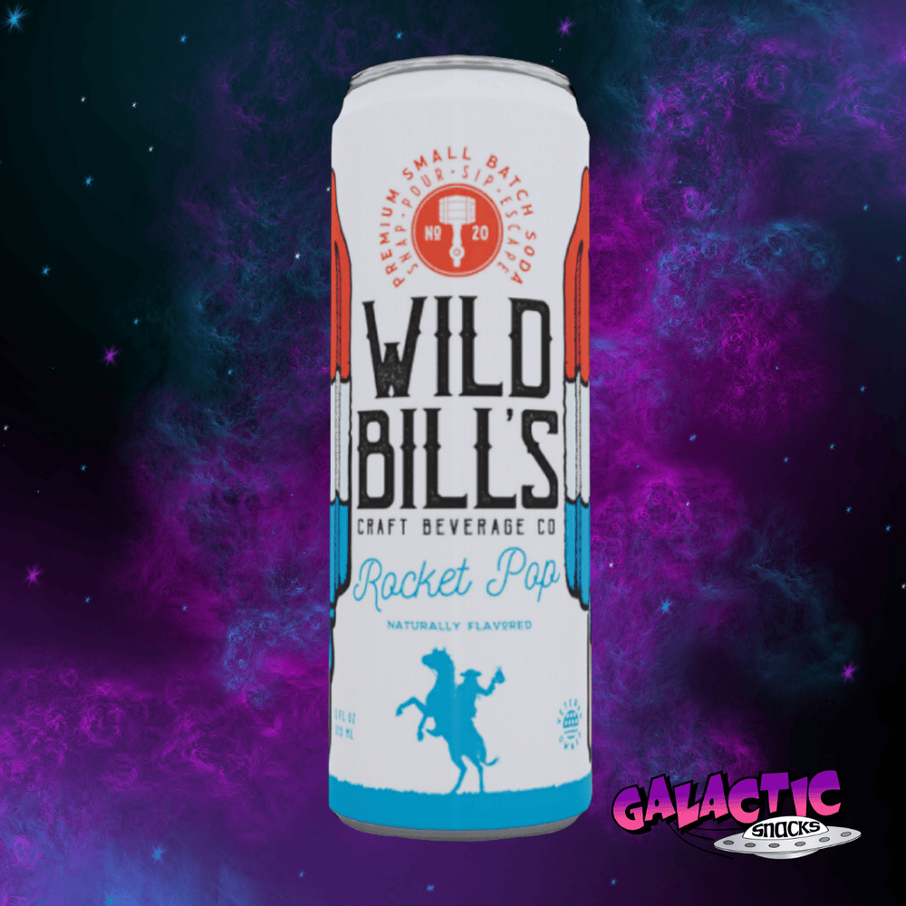 Wild Bill's Soda - Rocket Pop 12oz