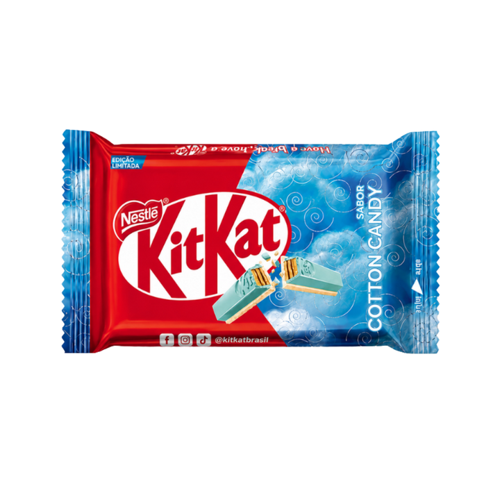 KitKat Cotton Candy 41.5g wrapper
