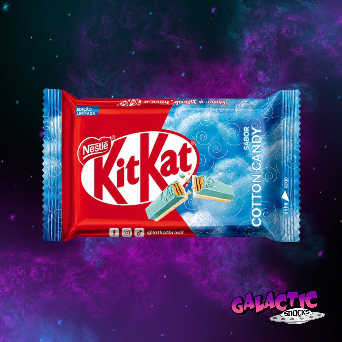 KitKat Cotton Candy 41.5g wrapper