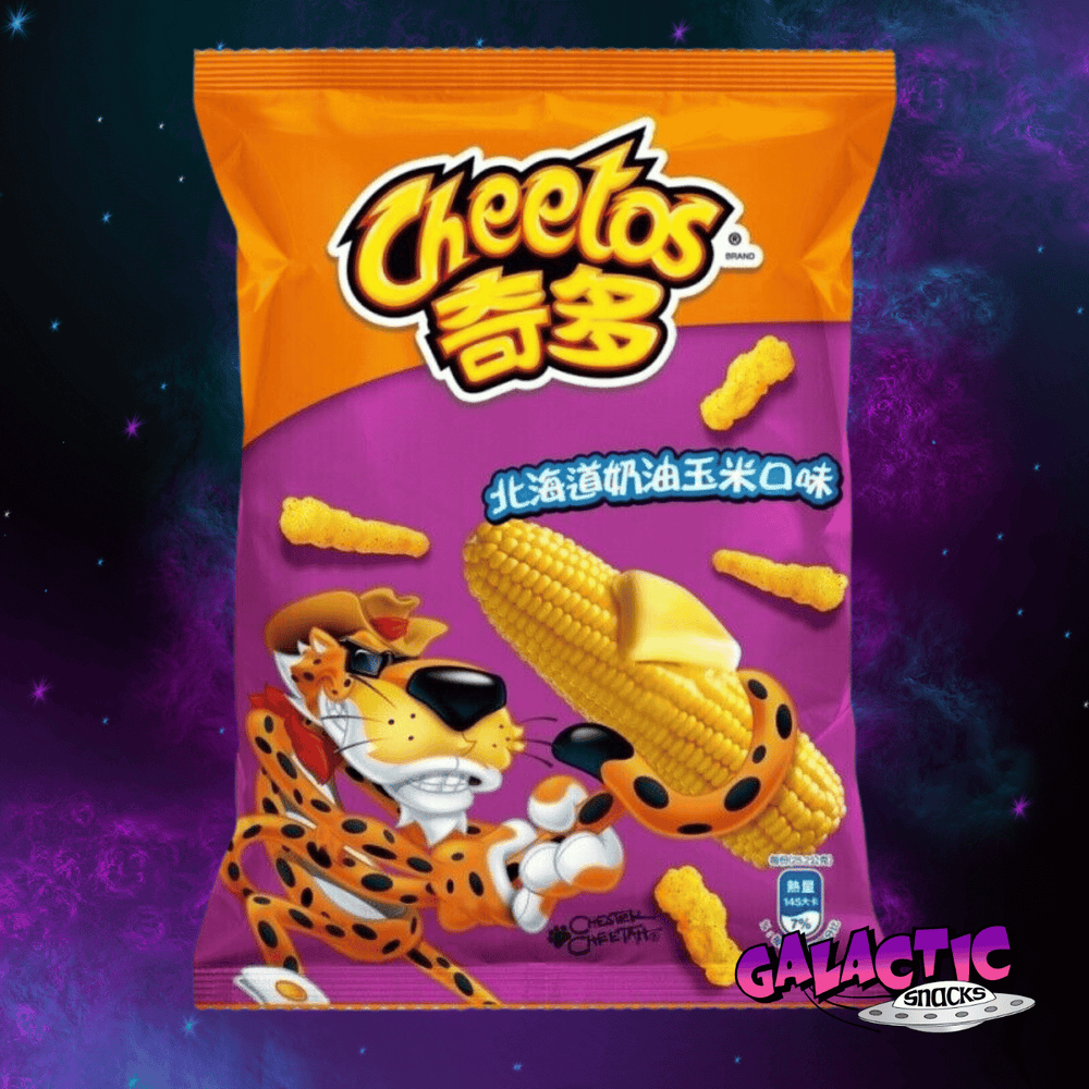 Cheetos - Hokkaido Buttered Corn 98g - (Taiwan)