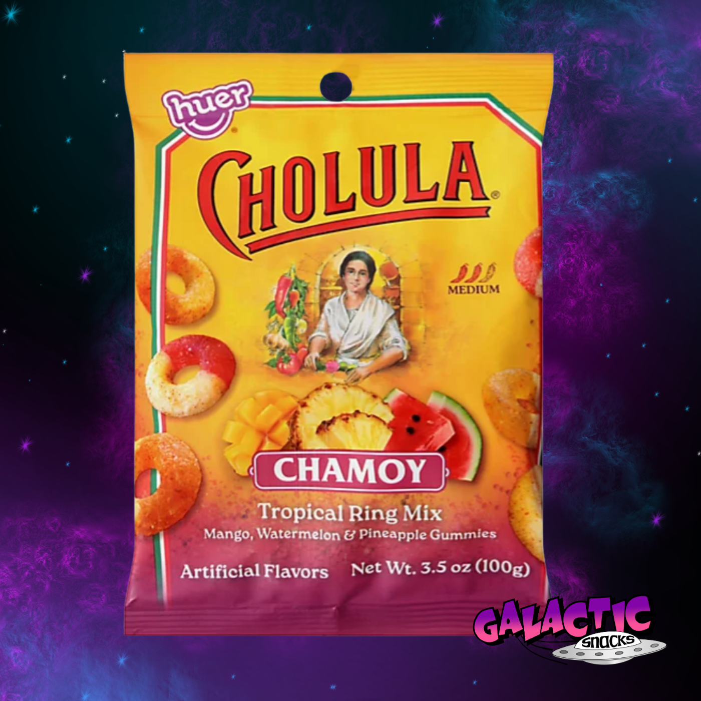 Cholula - Chamoy Tropical Ring Mix (Mexico) 3.5 oz