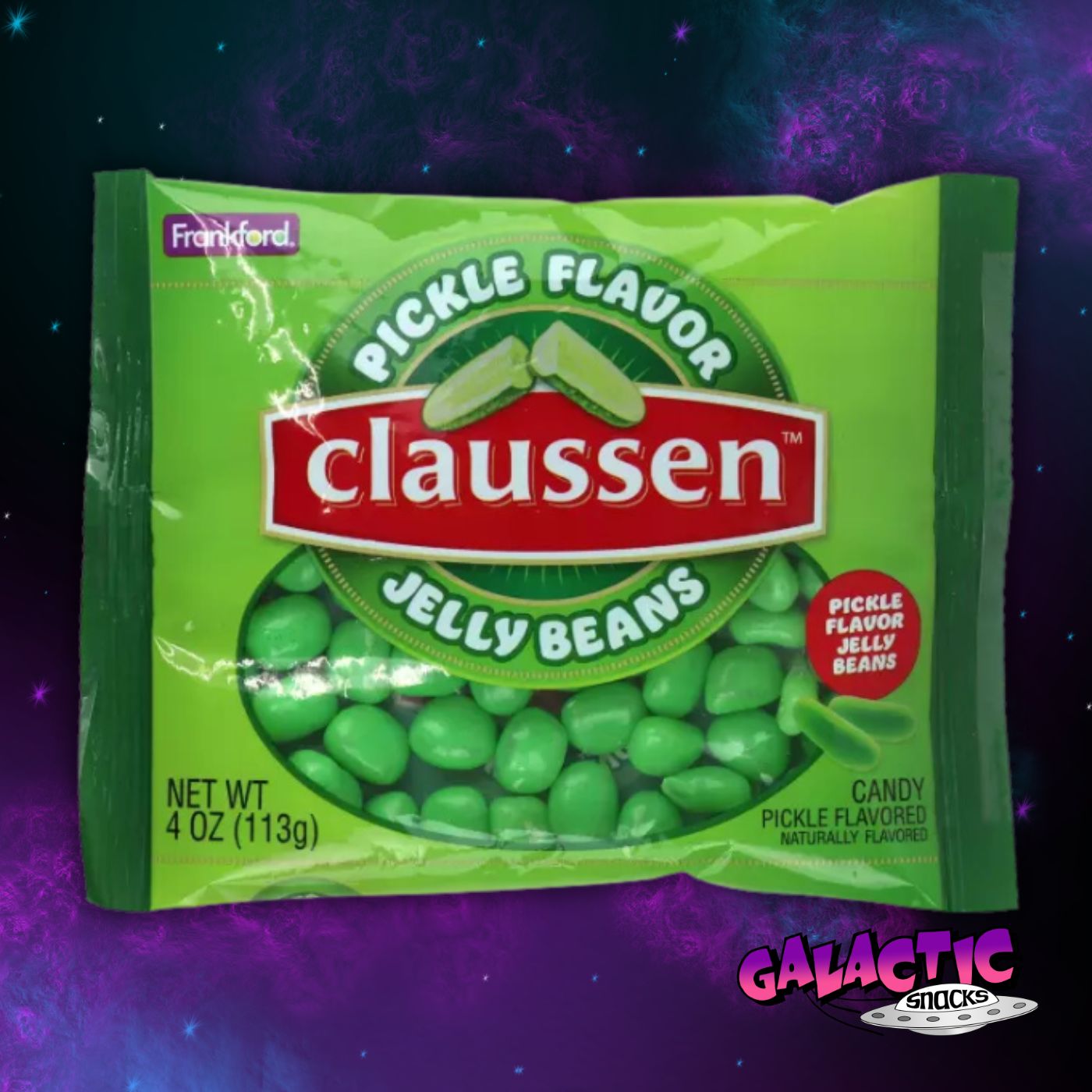 Claussen Pickle Jelly Beans (Limited Edition) - 4 oz