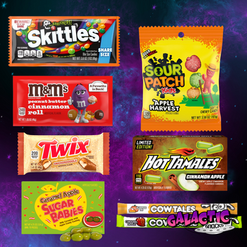 Fall Flavors Candy Bundle with eight seasonal candies