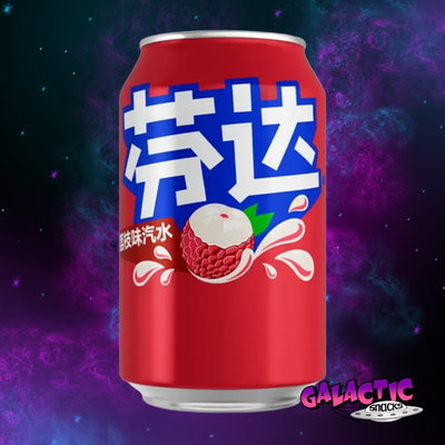 Fanta Lychee Soda – 330ml (China)
