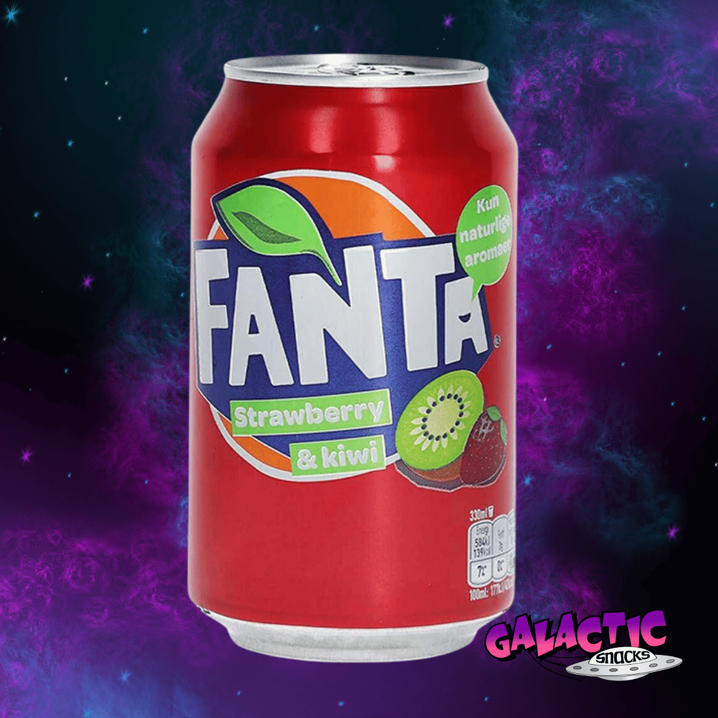 Fanta - Strawberry & Kiwi 330ml (Denmark)