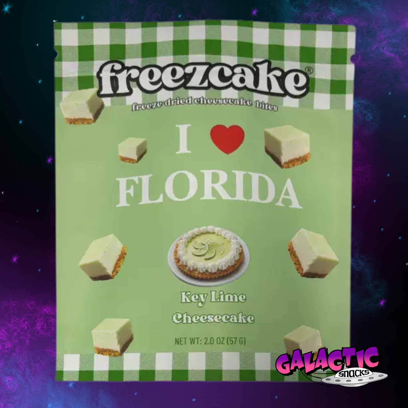 Freeze Dried Keylime Cheesecake