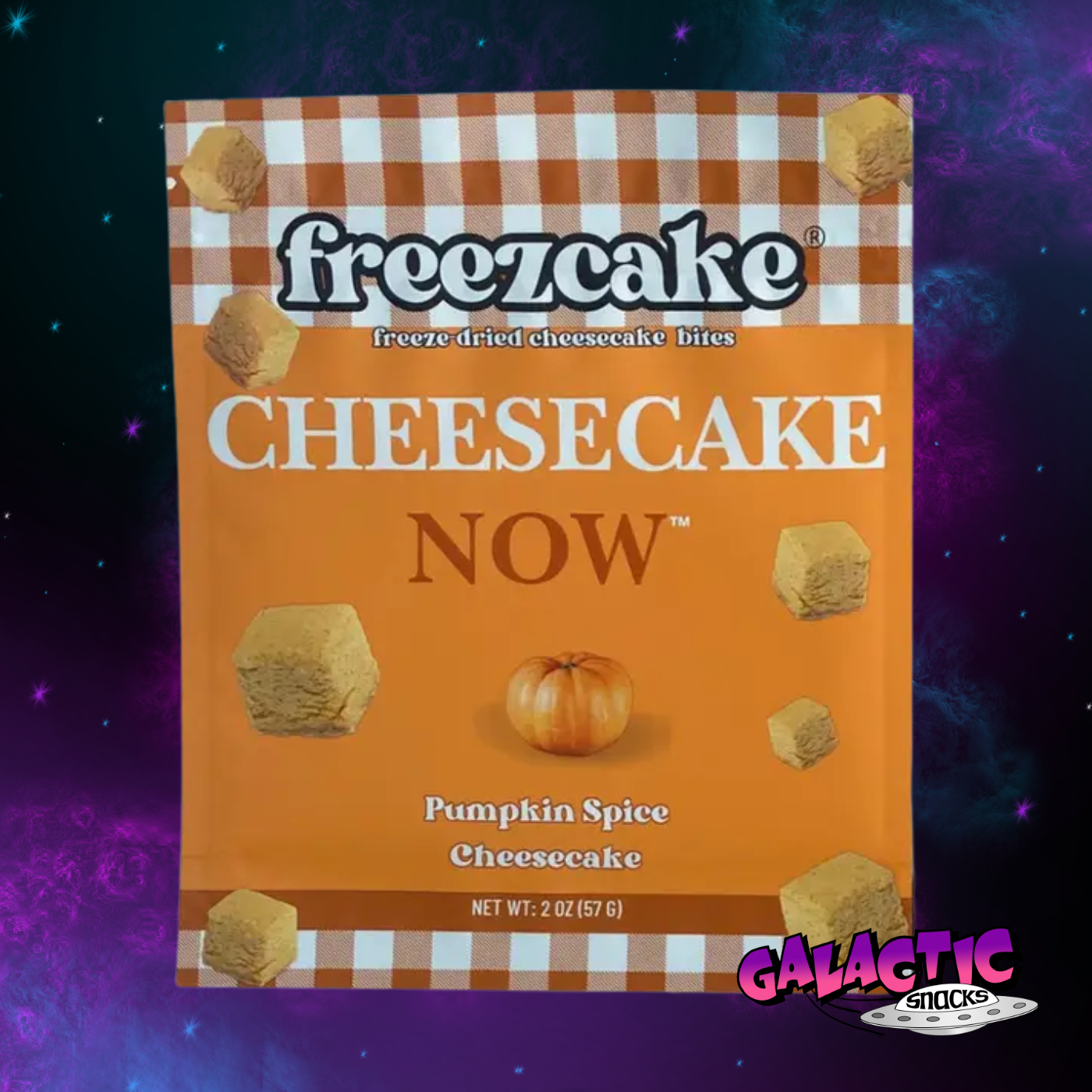 Freeze Dried Pumpkin Spice Cheesecake