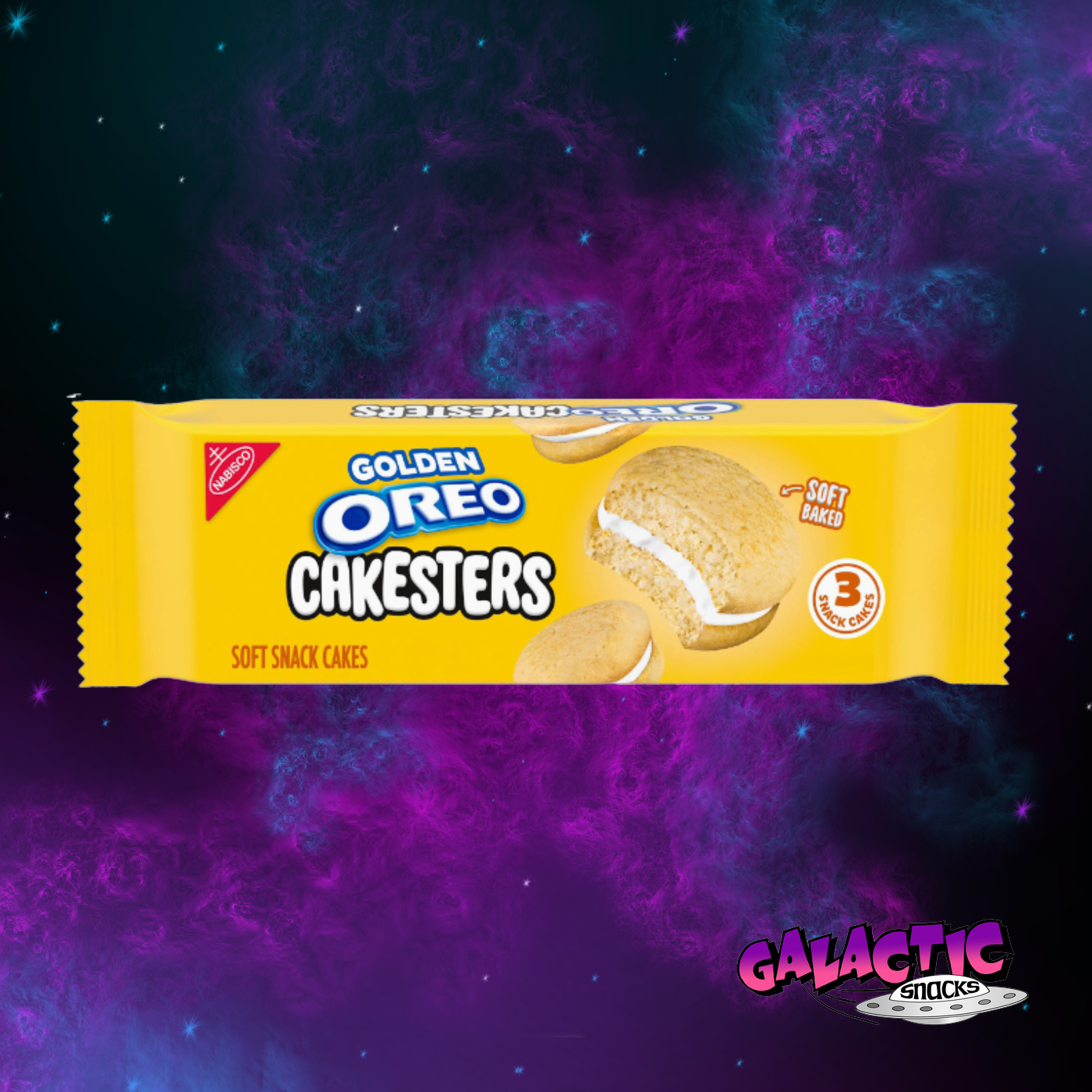 Golden Oreo Cakesters – 3-Pack