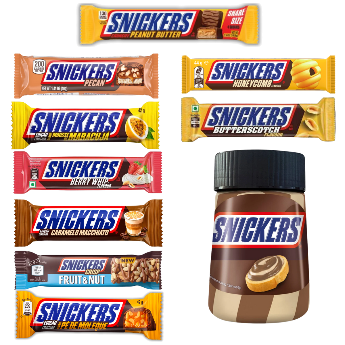The Ultimate Snickers Bundle — transparent bundle composition