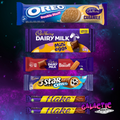 Six-item Cadbury bundle including two Flake bars on the Galactic Snacks background