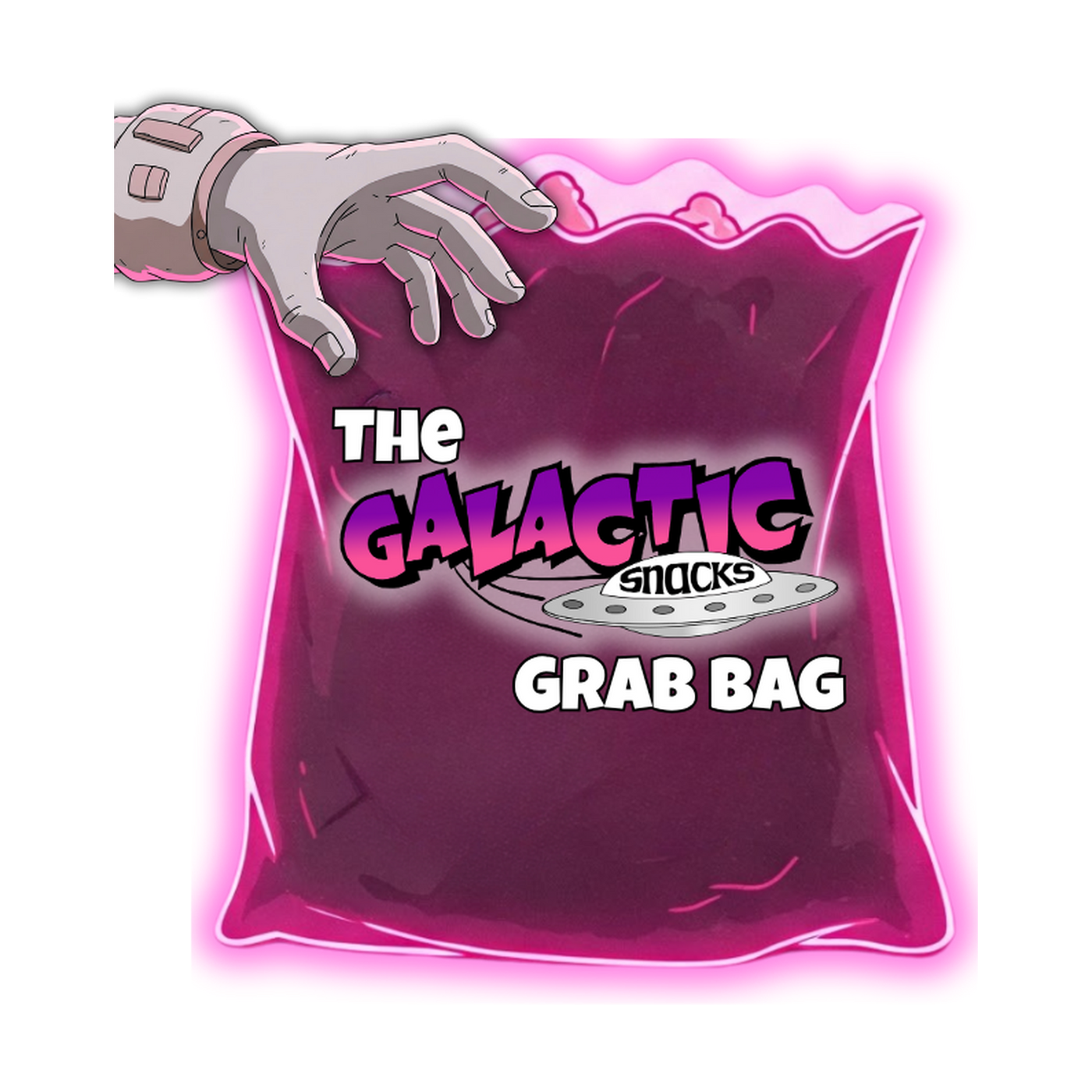 The $20 Galactic Grab Bag transparent product cutout